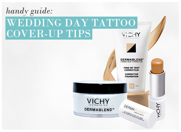 Wedding day tattoo cover-up tips