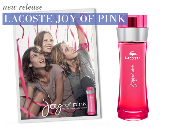 An Ode to Joy.. Lacoste Joy of Pink
