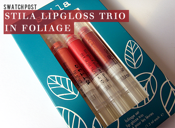 Stila Lipgloss Trio in Foliage