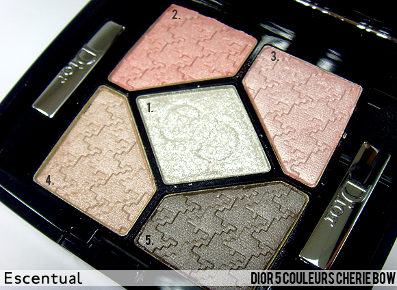5 Couleurs Open - Dior Cherie Bow Makeup Collection