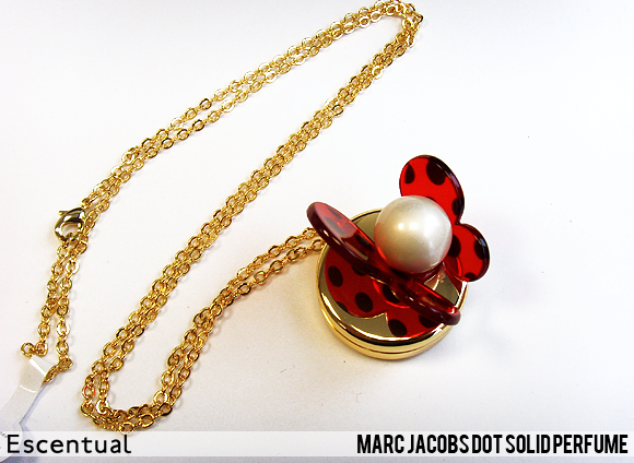 Marc Jacobs Dot Solid Perfume Necklace