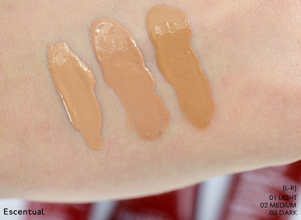 Clarins BB Cream Swatched Thick