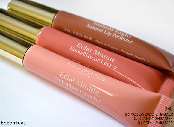 Opdatering indstudering Modstander Clarins Instant Light Natural Lip Perfector Swatches