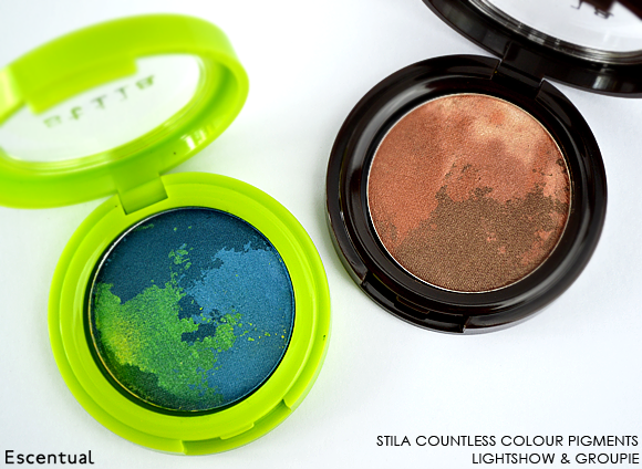 Stila Countless Colour Pigments in Lightshow and Groupie