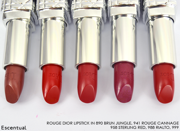 Rouge Dior Lipstick 890 941 958 988 999