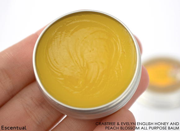Crabtree & Evelyn English Honey and Peach Blossom All Purpose Balm Swatched