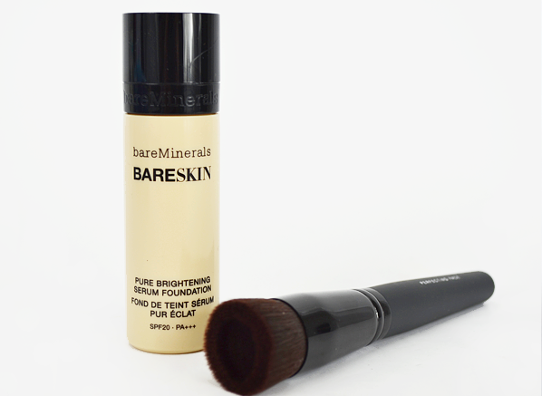 bareMinerals BareSkin Foundation and Brush