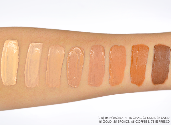 Vichy Dermablend Swatches