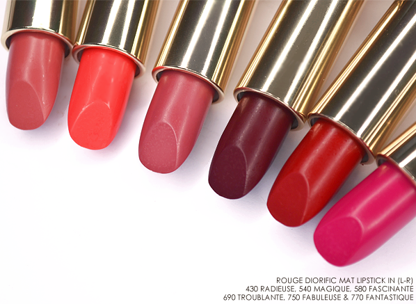 Dior Rouge Diorific Mat Lipstick - State of Gold 2015