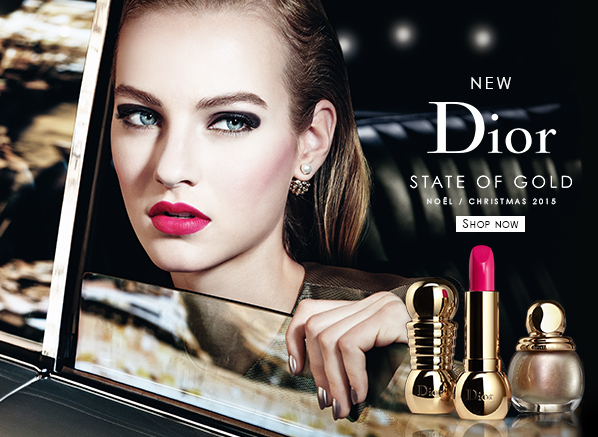 Dior State of Gold Christmas Look