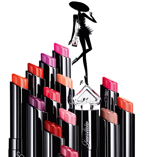 Guerlain La Petite Robe Noire Lipstick Stylised 2