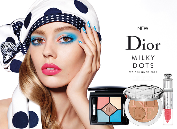 Dior Milky Dots Summer Look Swatches