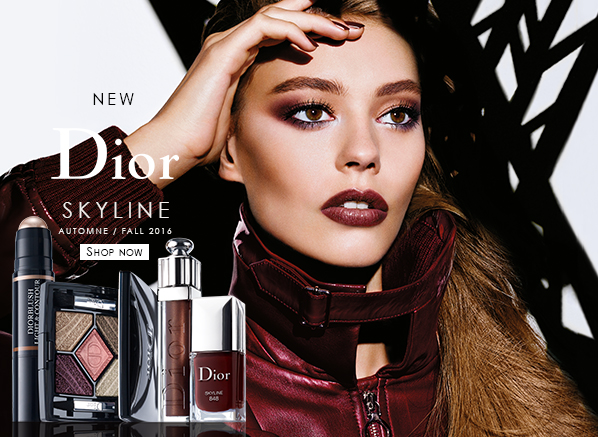Dior Skyline Autumn Makeup Swatches