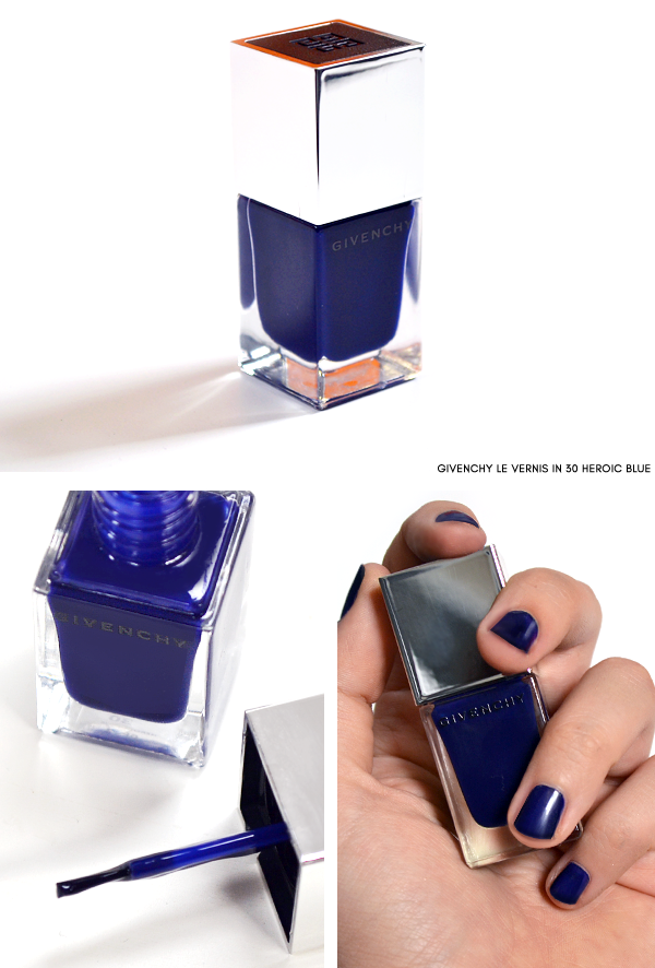 Givenchy Le Vernis in 30 Heroic Blue - Superstellar Makeup Look
