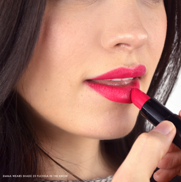 Givenchy Rouge Interdit Lipstick in 23 Fuchsia In The Know