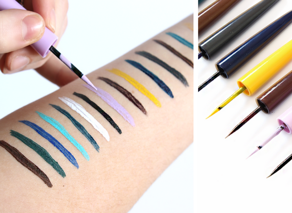 MAKE UP FOR EVER Aqua XL Ink Liner Swatches