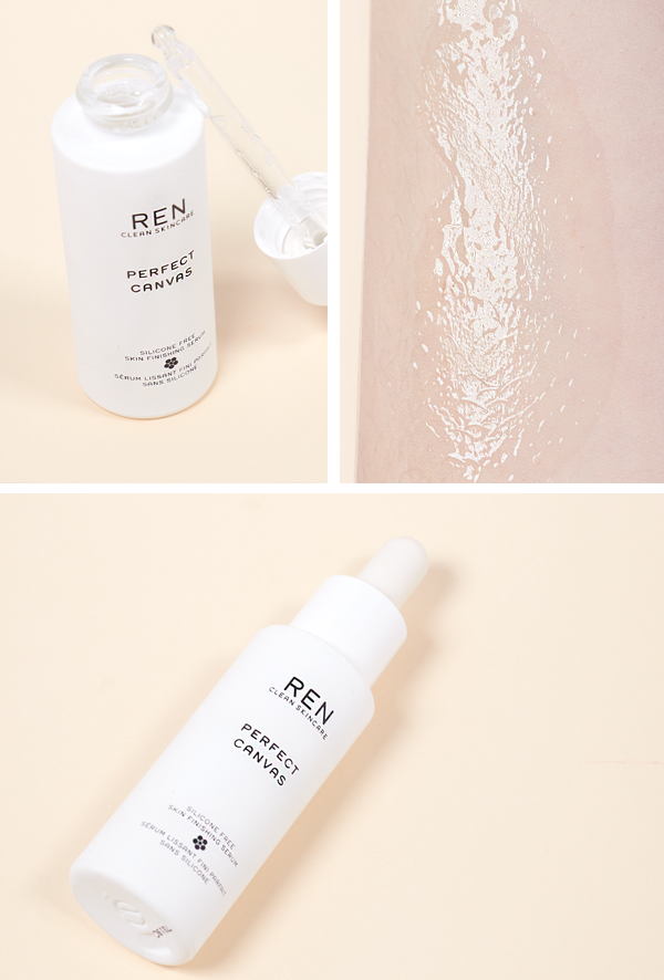REN Perfect Canvas Skin Finishing Serum Product Texture Swatch
