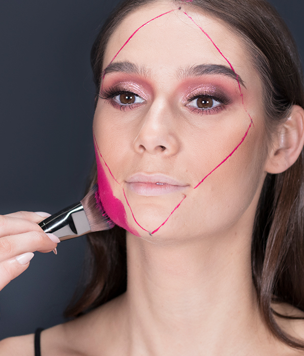MAKE UP FOR EVER 12 Flash Colour Case - Glitter Mask Tutorial - Halloween Makeup