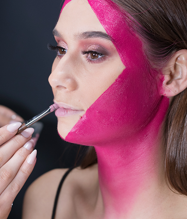 MAKE UP FOR EVER 12 Flash Colour Case Lipstick - Glitter Mask Tutorial - Halloween Makeup