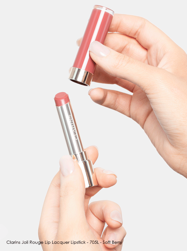 Best New Makeup: Clarins Joli Rouge Lip Laquer 705L Soft Berry