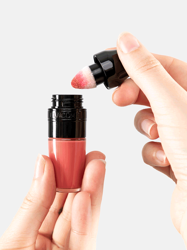 Lancome Matte Shaker Liquid Lipstick 272 Energy Peach Lis Review