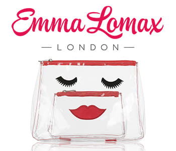Emma Lomax Makeup and Wash Bags