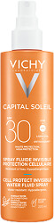 Vichy Capital Soleil Cell Protect Invisible High UVA + UVB Sun Protection Spray SPF30 200ml