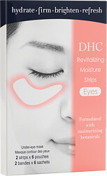 DHC Revitalizing Moisture Strips: Eyes 2 Strips x 6 Pouches
