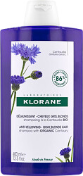 Klorane Centaury Anti-Yellowing Shampoo for Grey, Blonde Hair