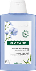 Klorane Flax Fiber Volume Shampoo for Fine Hair 200ml