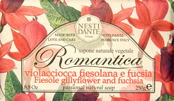 Nesti Dante Romantica Fiesole Gillyflower and Fuchsia Soap 250g