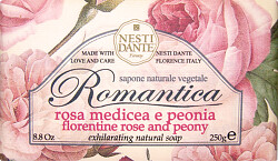 Nesti Dante Romantica Florentine Rose and Peony Soap 250g