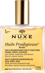 Nuxe Huile Prodigieuse Riche Multi-Purpose Nourishing Oil Spray - Face, Body and Hair 100ml