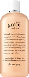 hilosophy Pure Grace Nude Rose Shampoo, Shower & Bubble Bath480ml