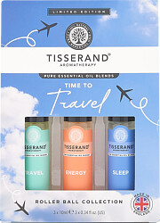 Tisserand Aromatherapy Time To Travel Roller Ball Collection 3 x 10ml