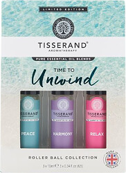 Tisserand Aromatherapy Time to Unwind Roller Ball Collection 3 x 10ml