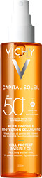 Vichy Capital Soleil Cell Protect Invisible Oil SPF50+ 200ml Front 