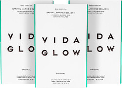 Vida Glow Daily Essentials Natural Marine Collagen Sachets 90 x 3g Original