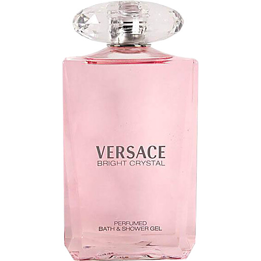versace bright crystal perfumed bath & shower gel