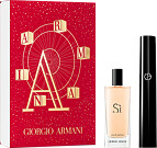 Giorgio Armani Si Eau de Parfum Spray and Eyes to Kill Mascara Black Gift Set