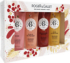 Roger & Gallet Wellbeing Shower Gel Collection 4 x 50ml Gift Set